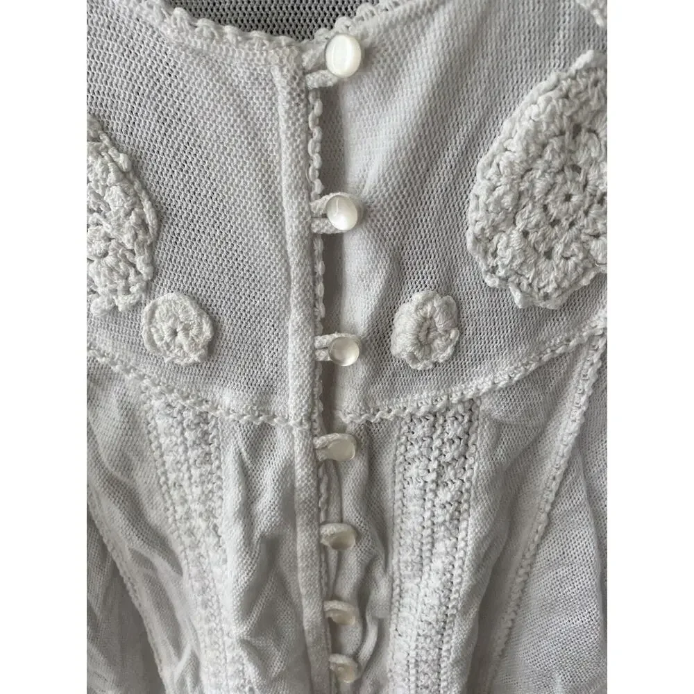 Bandolino women's cardigan, in a romantic style.100% cotton 8 - Picture 7 of 12